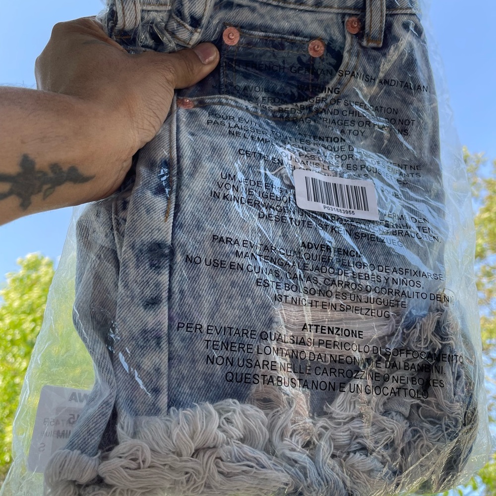 Signature8 Under Construction Denim Shorts Size Small From Fashion Nova